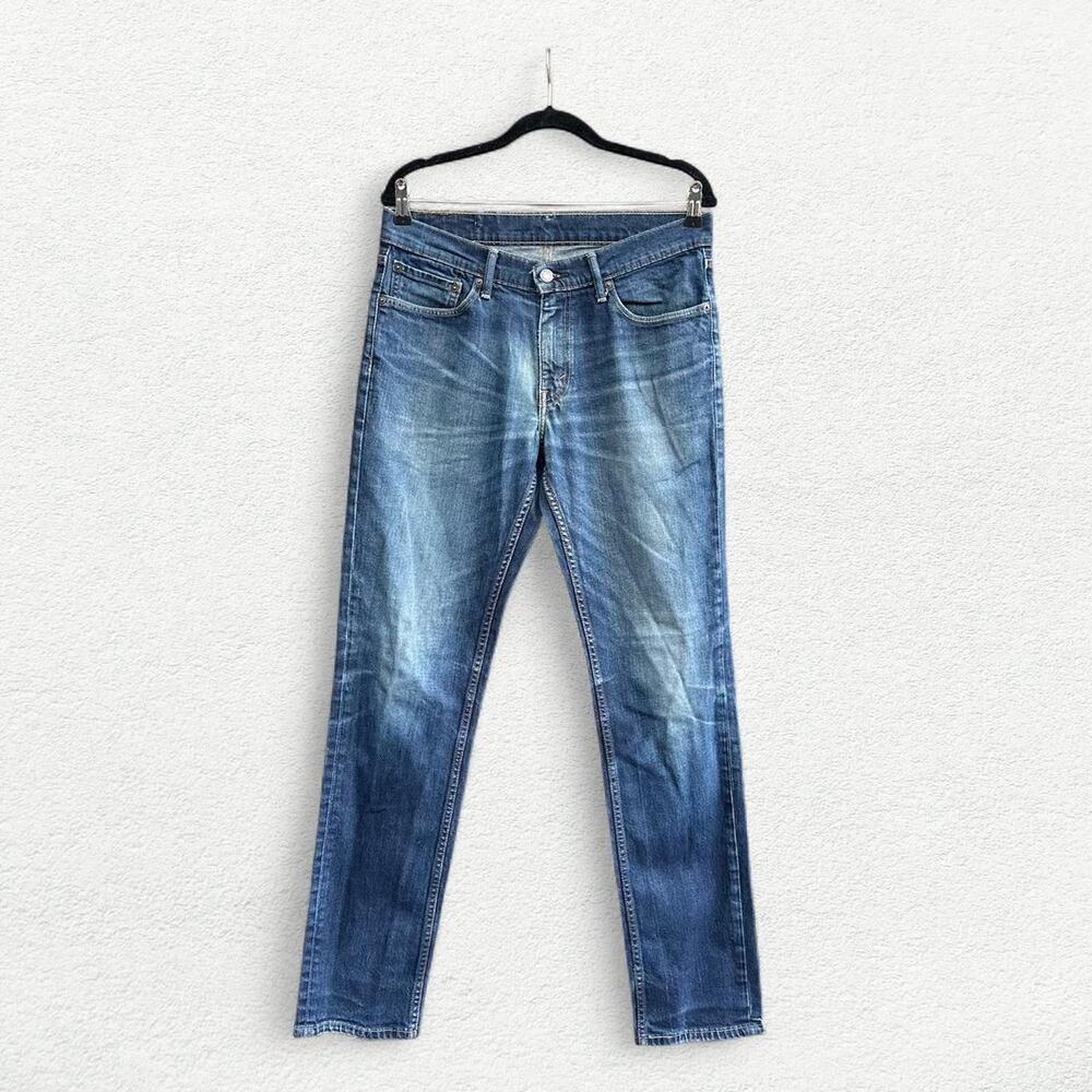 Levi's 511 Slim Fit Jeans in Indigo Blue Denim